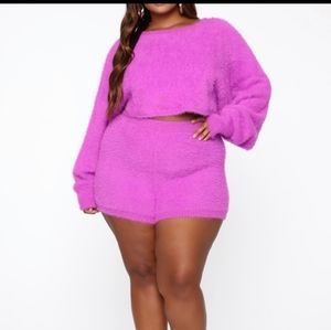 Purple 2 piece